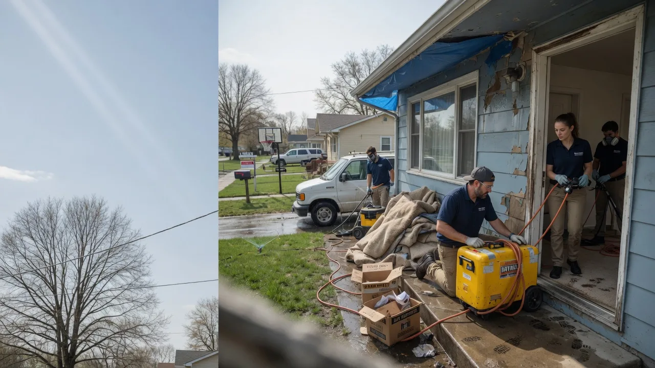 Basement Flood Cleanup in Auburn, NE near me